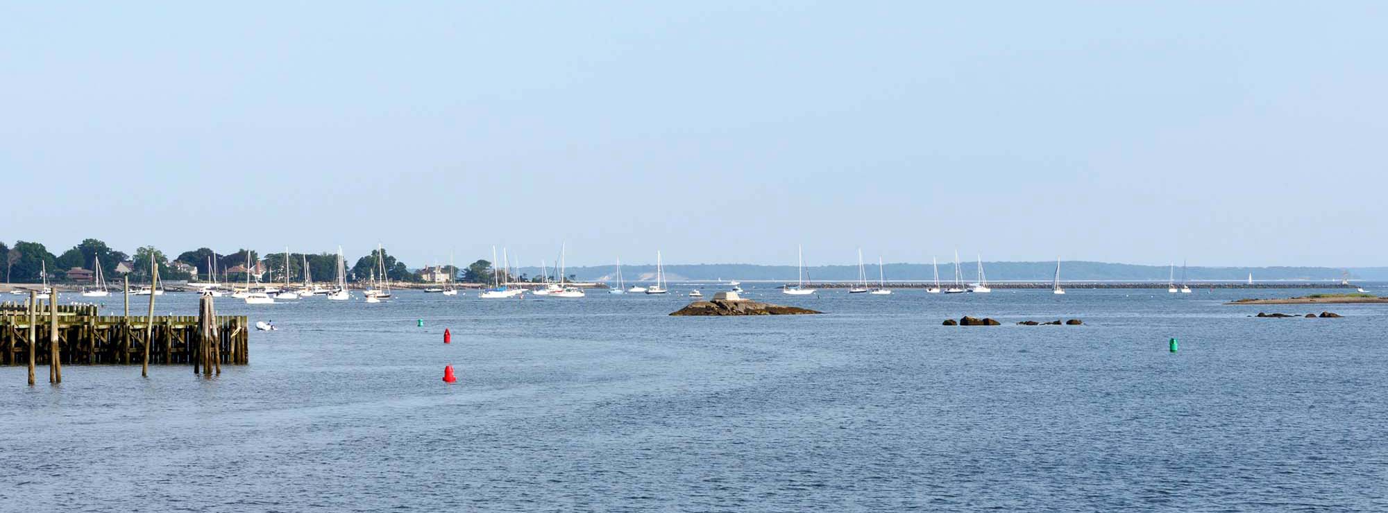 Connecticut Coastal Seascape along the Long Island Sound